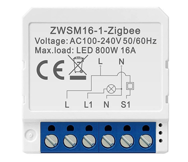 Avatto Inteligentny przełącznik dopuszkowy ZigBee TUYA - 1177071 - zdjęcie